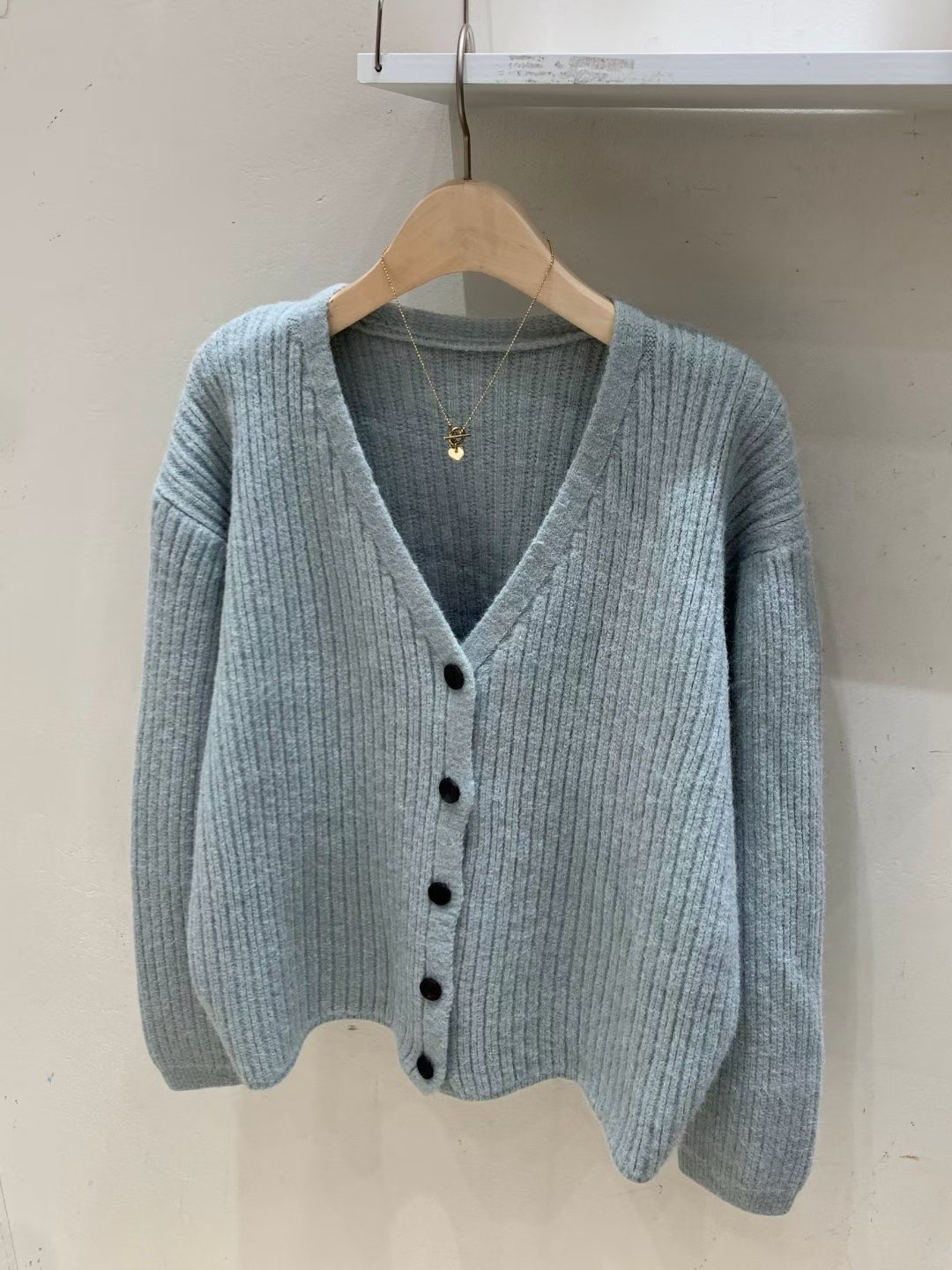 FRIDA韓國代購㊣女裝新品熱賣時尚職業推薦人氣針織衫羊毛衫FRIDA針織衫圖色2