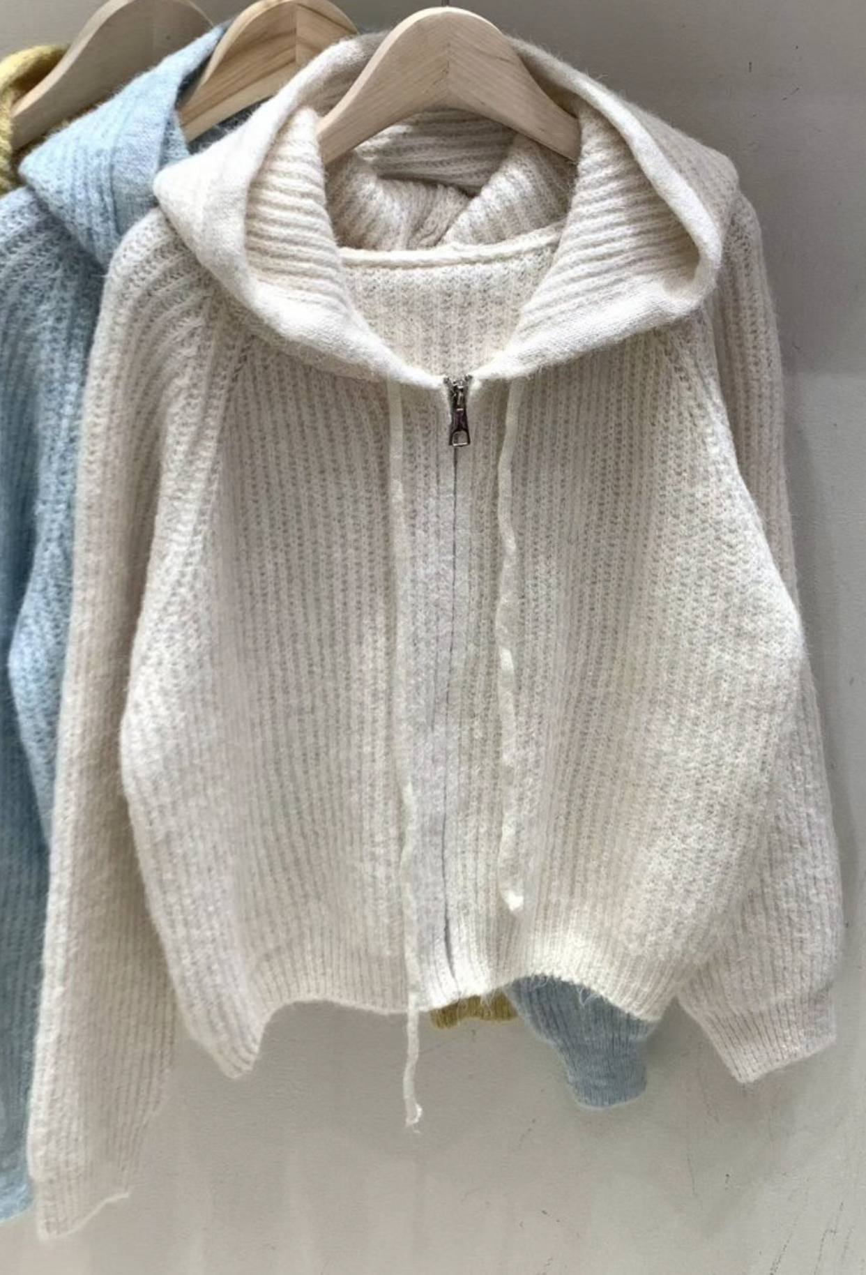 FRIDA東大門㊣直郵女士新款休閑時尚熱賣人氣職業針織衫拉鏈FRIDA針織衫圖色3