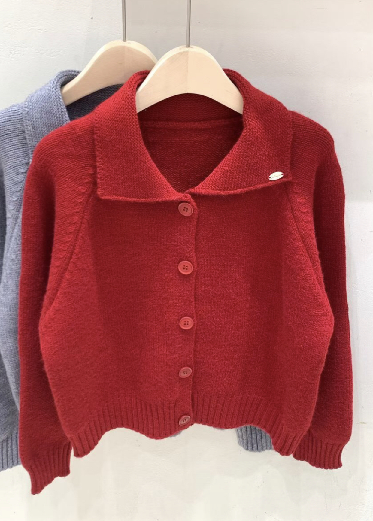 FRIDA韓國代購㊣女士新品人氣熱賣休閑時尚25秋冬毛衣棉質開衫FRIDA毛衣圖色4