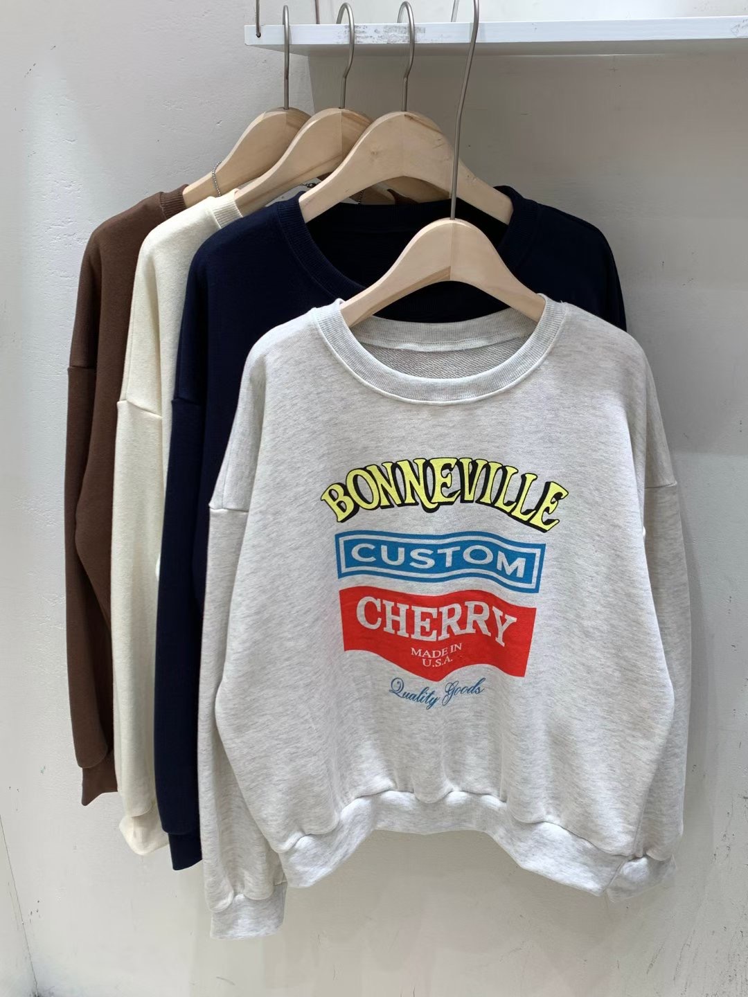 FRIDA東大門㊣直郵女裝新款推薦熱賣休閑時尚人氣25秋冬衛衣FRIDA衛衣圖色1左一色