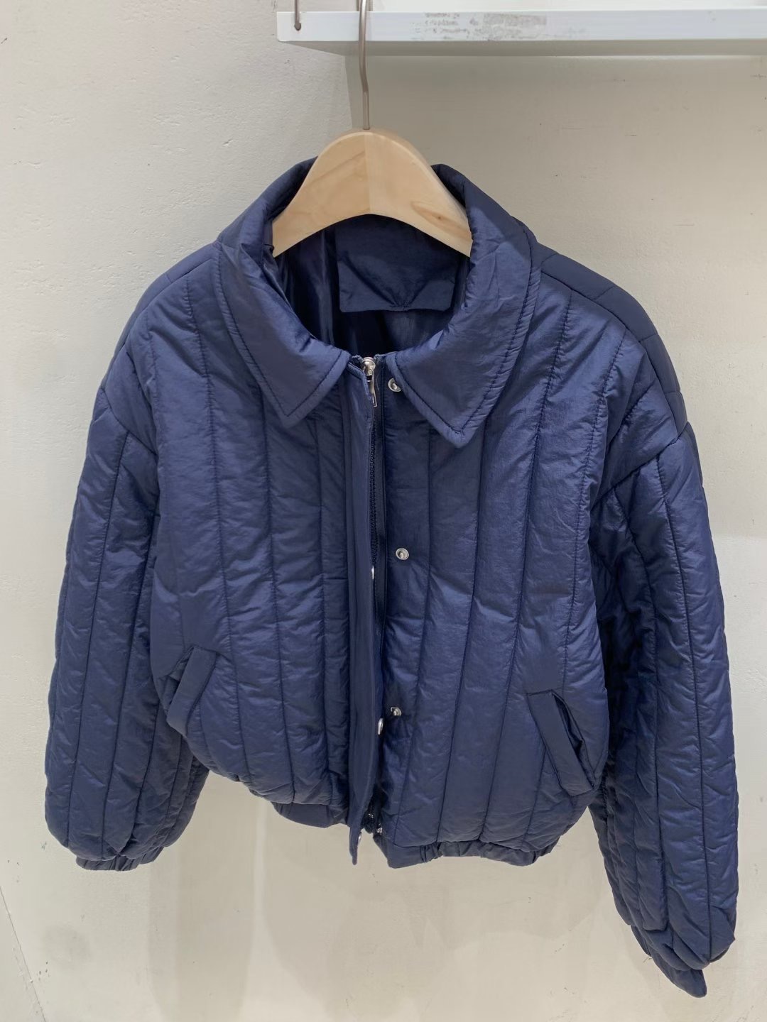 FRIDA東大門㊣代購女士新品推薦熱賣時尚職業休閑25秋冬短款棉服FRIDA短款棉服圖色3