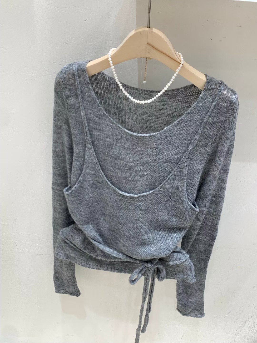 FRIDA韓國代購㊣女裝新品職業25秋冬人氣時尚熱賣套裝馬海毛FRIDA套裝圖色3