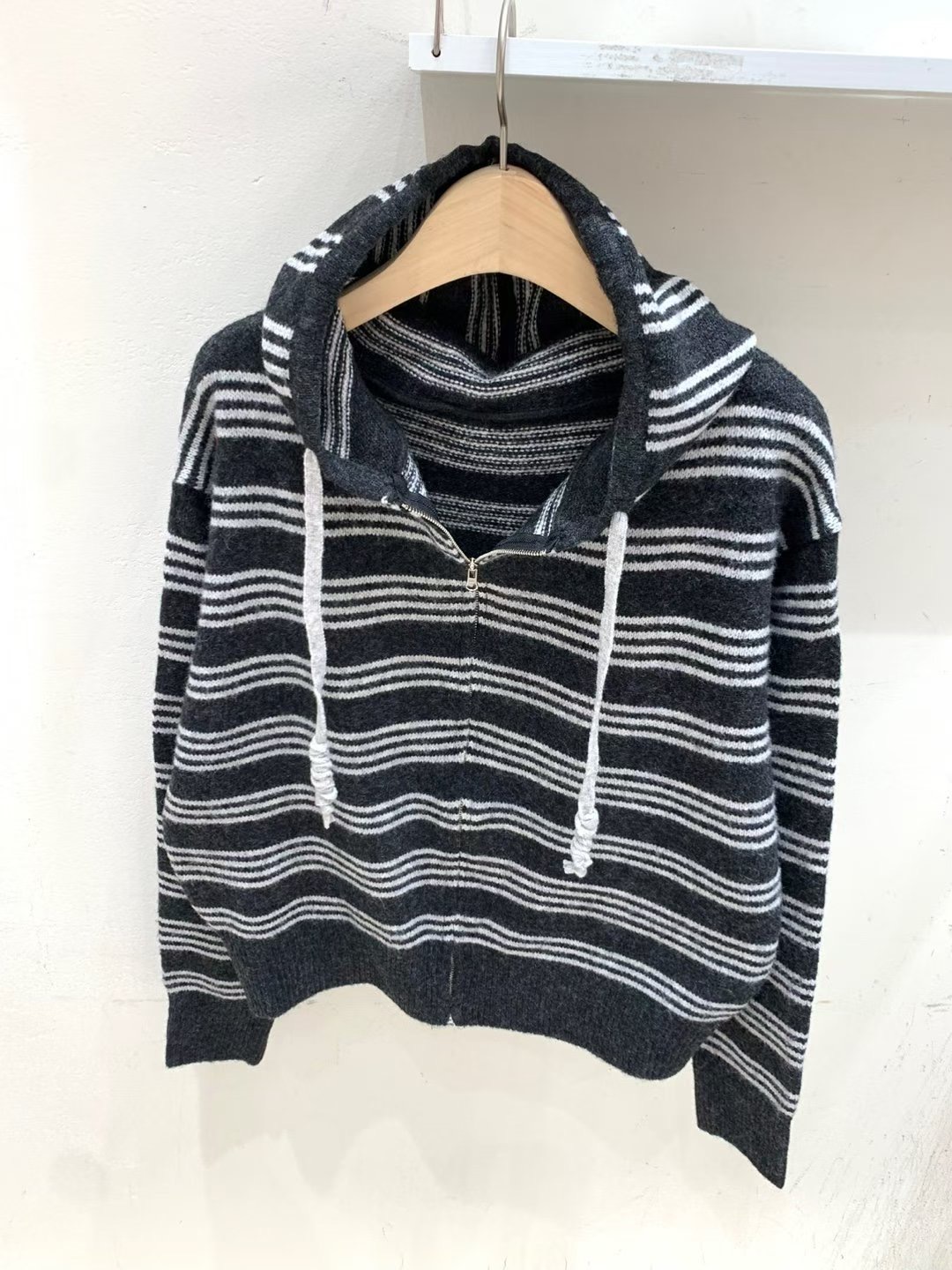 FRIDA東大門㊣代購女士新品時尚推薦職業休閑熱賣針織衫拉鏈FRIDA針織衫圖色4