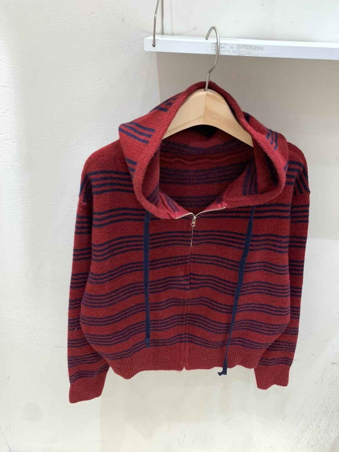 FRIDA東大門㊣代購女士新品時尚推薦職業休閑熱賣針織衫拉鏈FRIDA針織衫圖色5