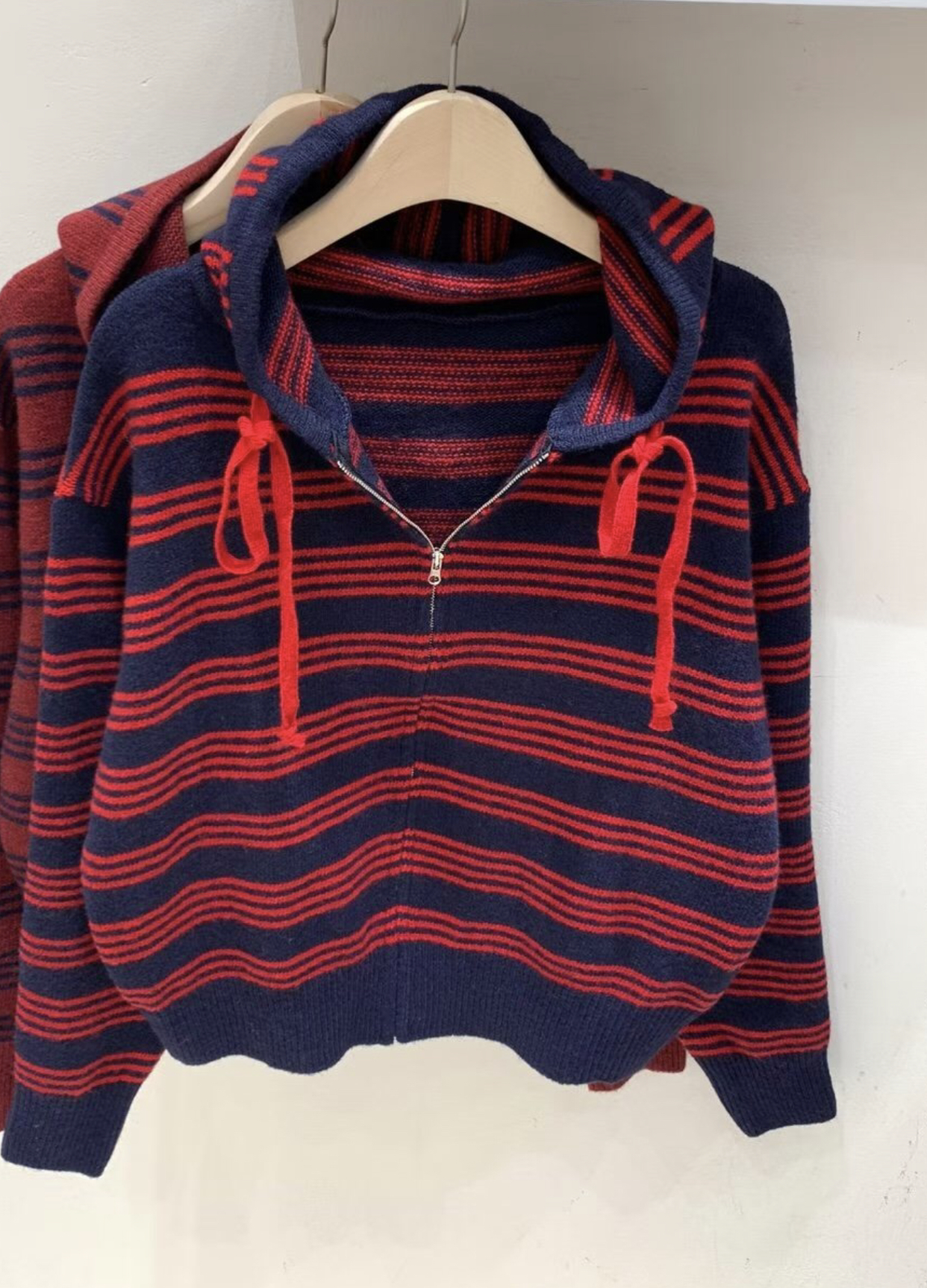 FRIDA東大門㊣代購女士新品時尚推薦職業休閑熱賣針織衫拉鏈FRIDA針織衫圖色6