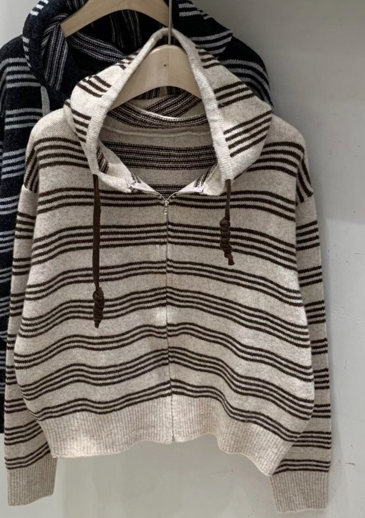 FRIDA東大門㊣代購女士新品時尚推薦職業休閑熱賣針織衫拉鏈FRIDA針織衫圖色7