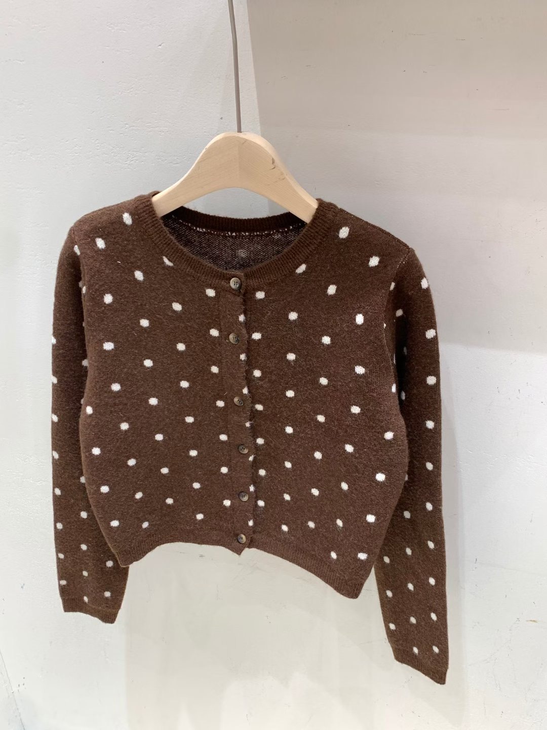 FRIDA韓國代購㊣女士新品休閑推薦人氣熱賣時尚25秋冬毛衣開衫FRIDA毛衣圖色3