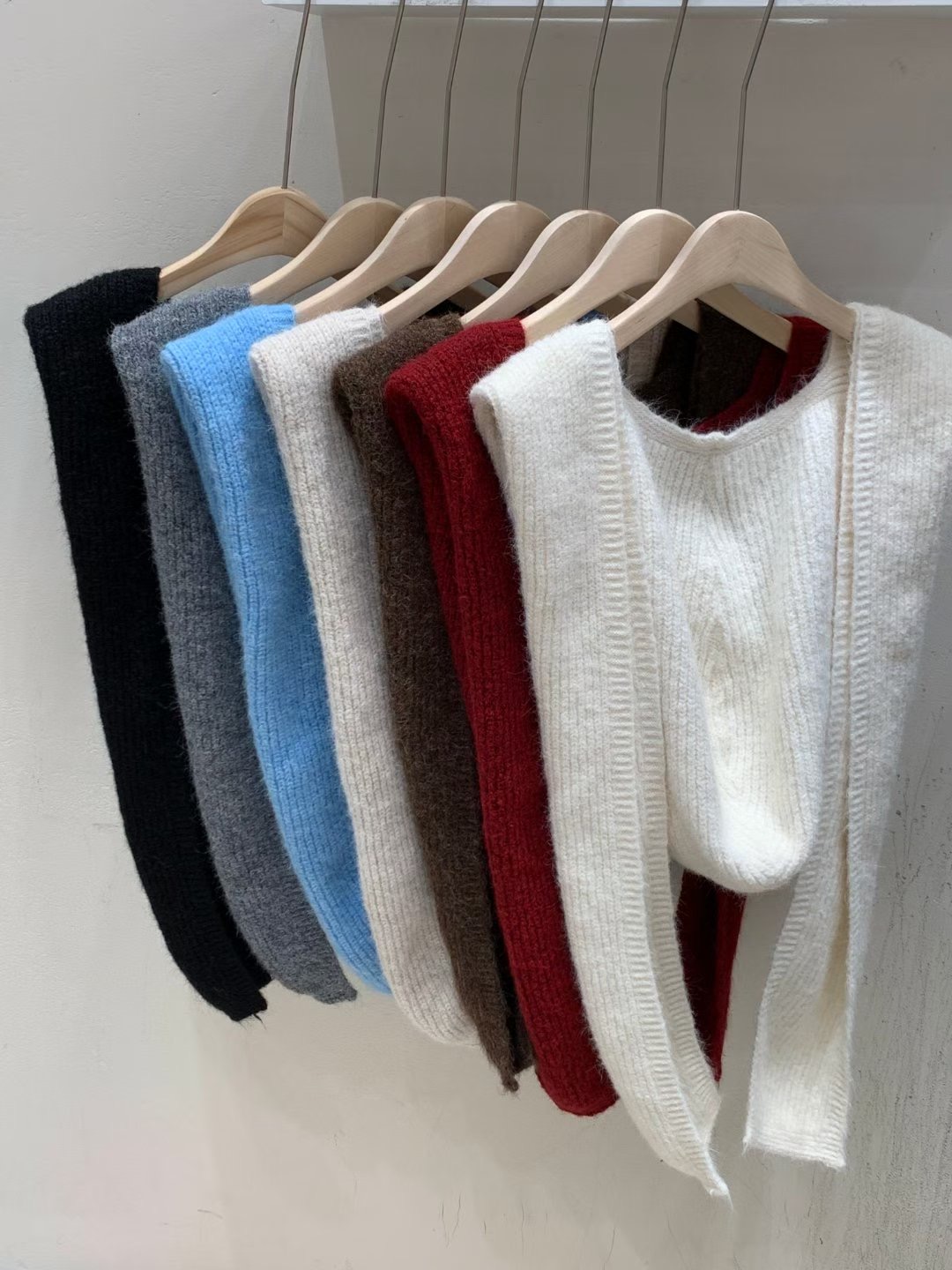 FRIDA韓國代購㊣女裝新品時尚25秋冬熱賣推薦人氣休閑帽子圍巾FRIDA帽子圖色3左三色