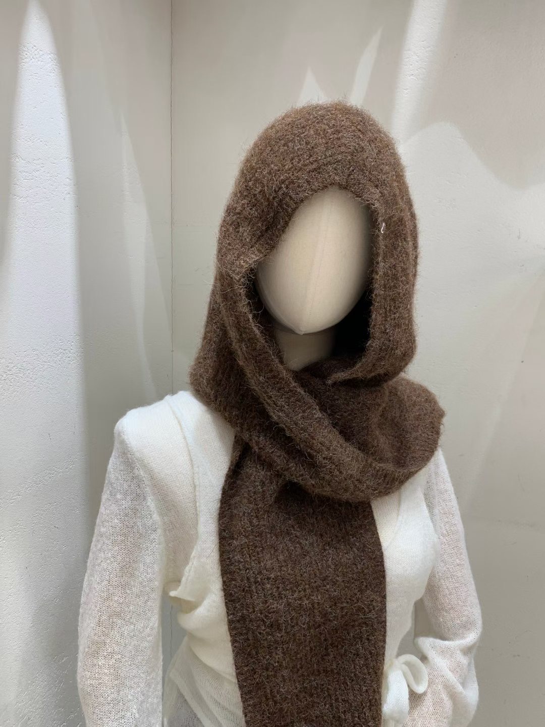 FRIDA韓國代購㊣女裝新品時尚25秋冬熱賣推薦人氣休閑帽子圍巾FRIDA帽子圖色5