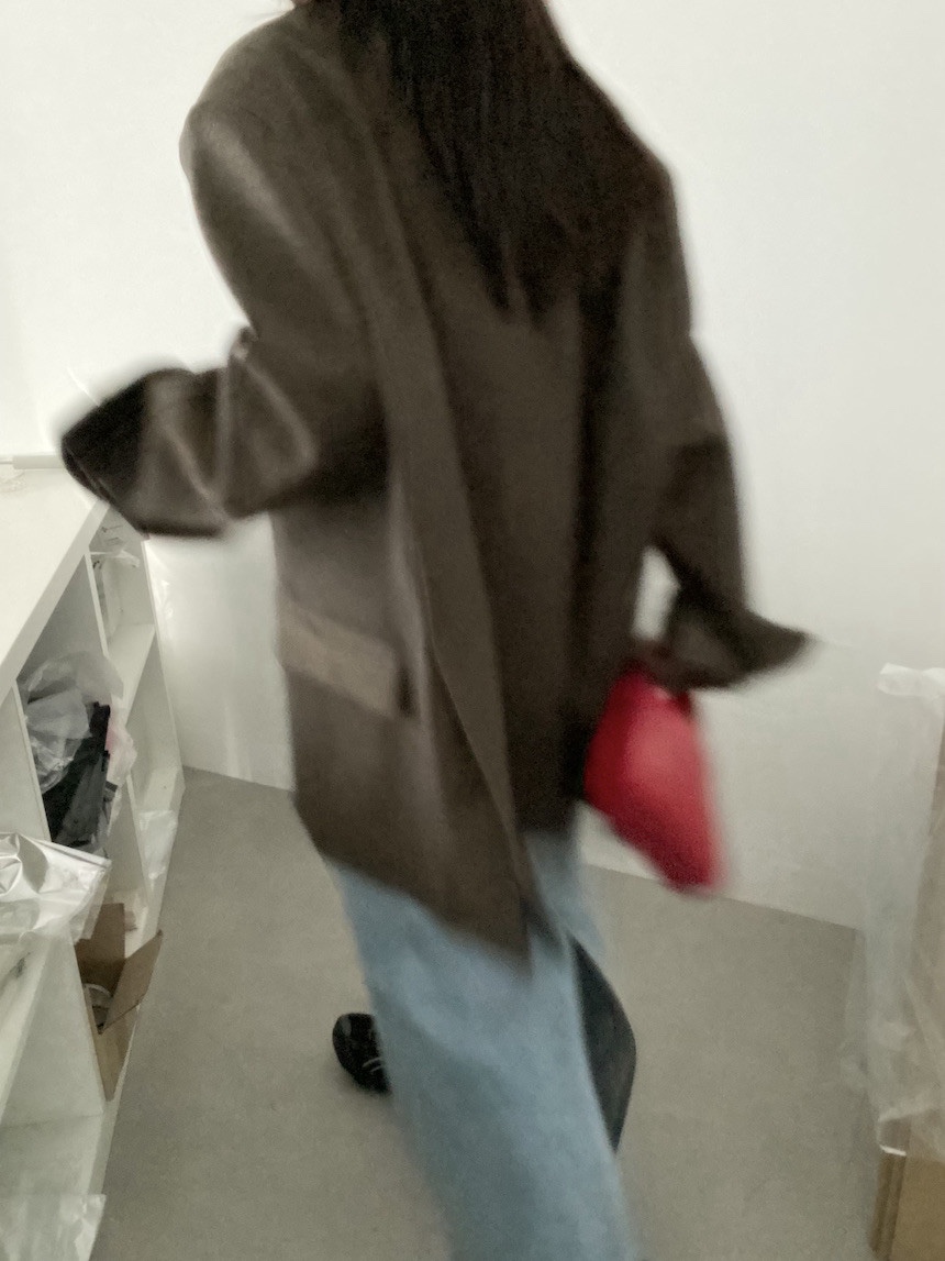 PLANTS ON GRAY東大門㊣直郵女士新款25秋冬休閑人氣夾克PLANTS ON GRAY夾克