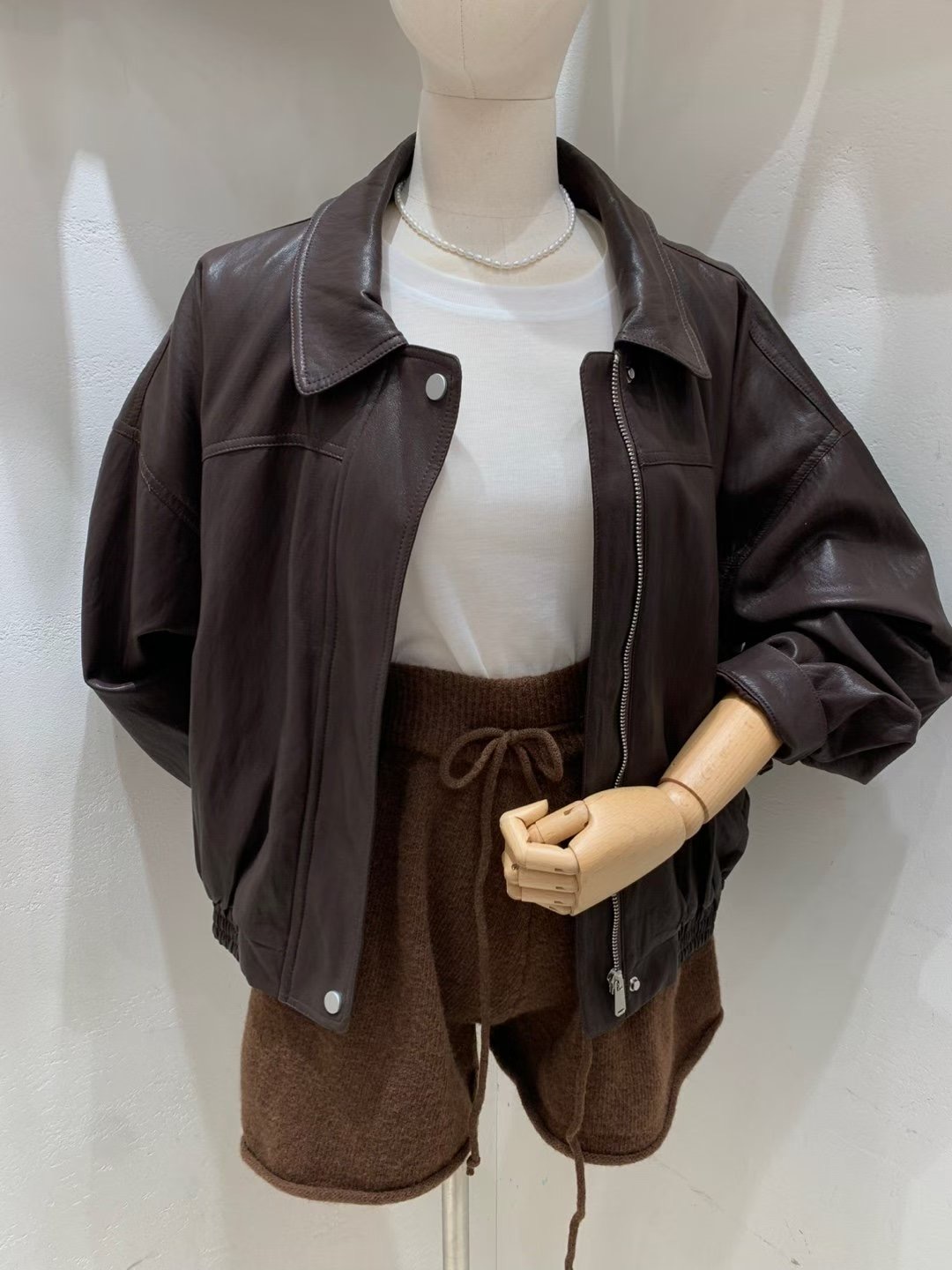 FRIDA東大門㊣直郵女士新款推薦25秋冬熱賣休閑職業人氣夾克FRIDA夾克圖色1