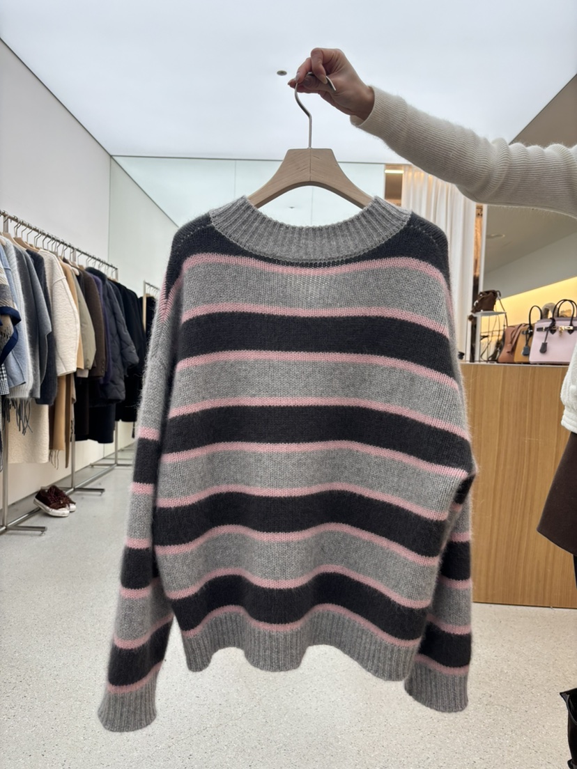 JUJU東大門㊣代購女裝新款職業熱賣推薦25秋冬休閑針織衫V領JUJU針織衫