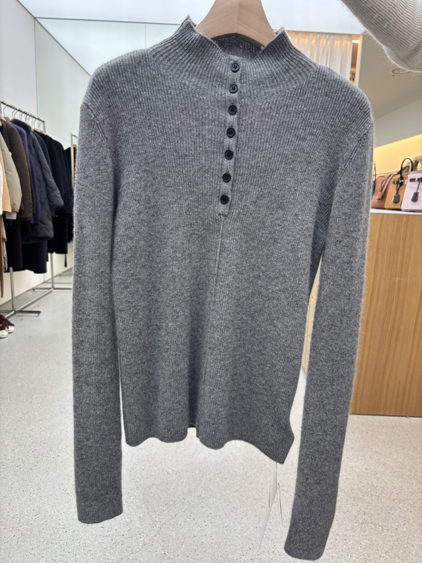 JUJU東大門㊣直郵女士新款推薦職業25秋冬休閑針織衫安哥拉JUJU針織衫圖色3