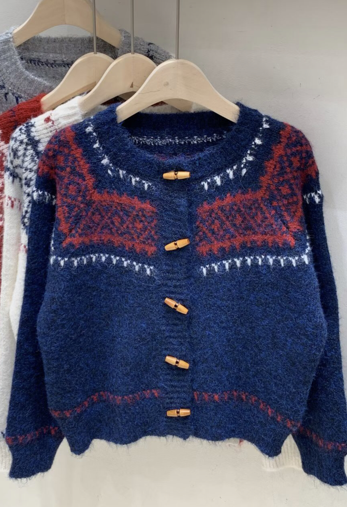 FRIDA東大門㊣代購女士新品推薦職業時尚休閑25秋冬針織衫開衫FRIDA針織衫圖色4