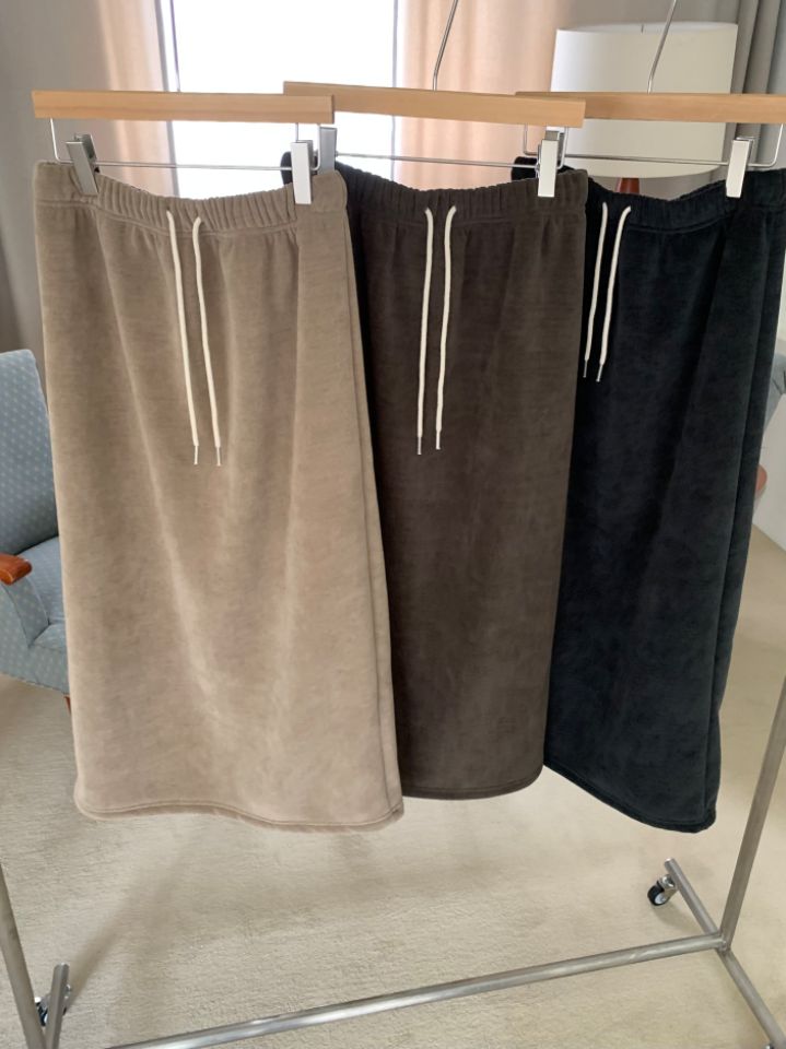 DOIT韓國代購㊣女裝新款人氣25秋冬推薦熱賣休閑時尚職業長裙DOIT長裙圖色3左三色