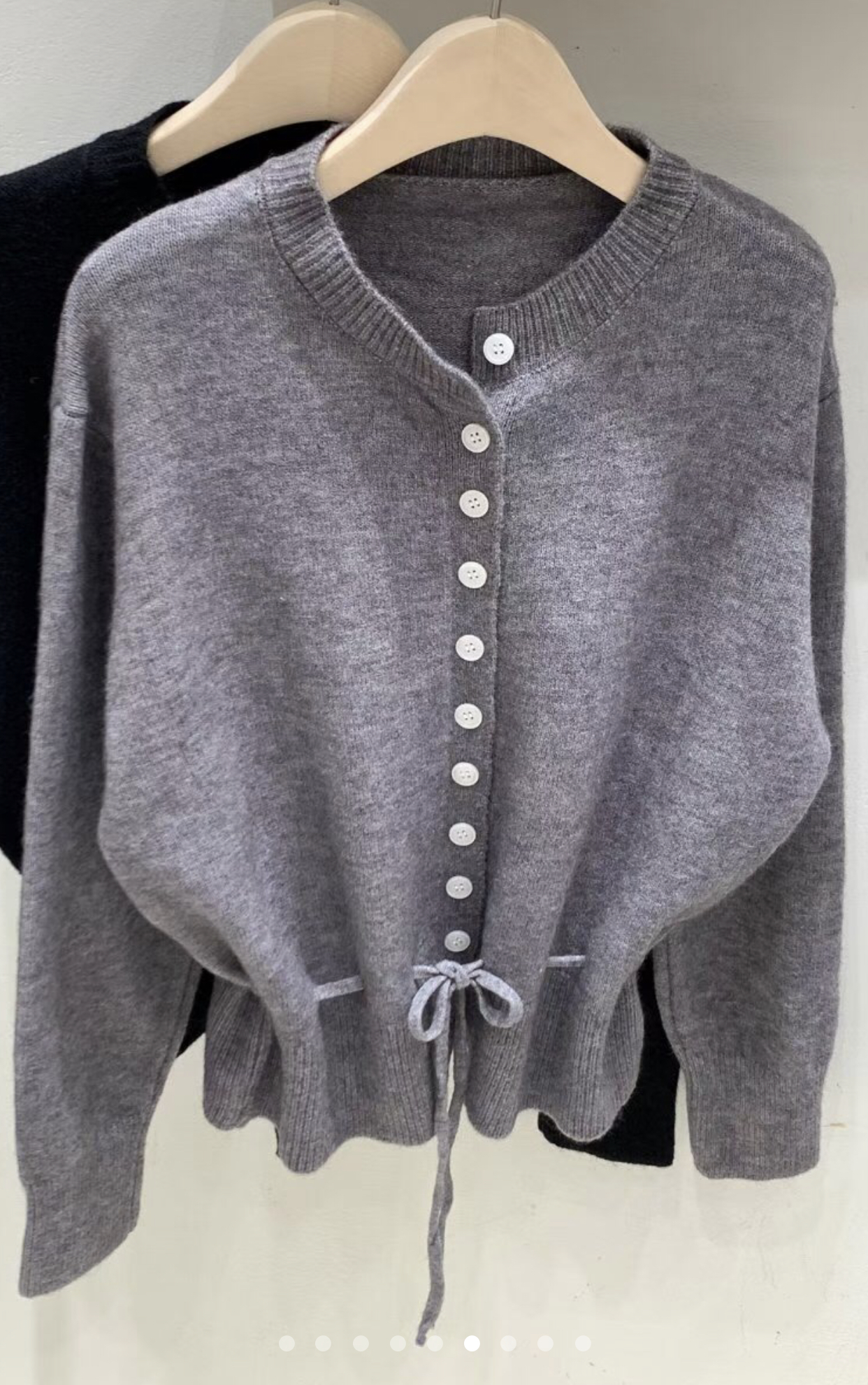 FRIDA東大門㊣代購女士新品時尚熱賣職業推薦人氣針織衫開衫FRIDA針織衫圖色3