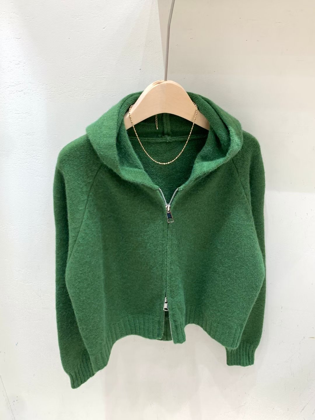 FRIDA韓國直郵㊣女士新款人氣職業熱賣休閑25秋冬針織衫拉鏈FRIDA針織衫圖色1