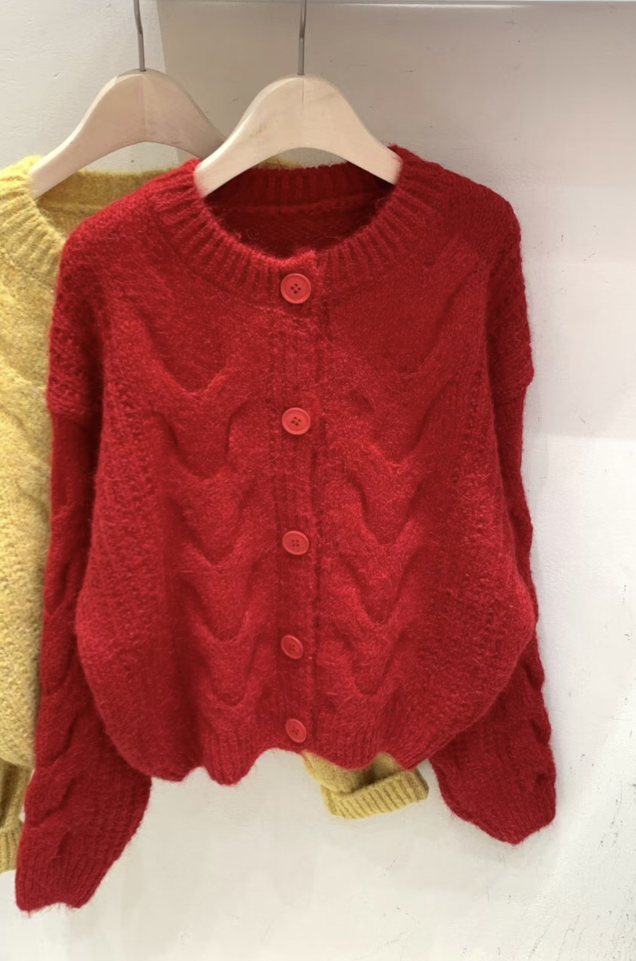 FRIDA韓國代購㊣女裝新款熱賣職業人氣休閑時尚推薦毛衣開衫FRIDA毛衣圖色4