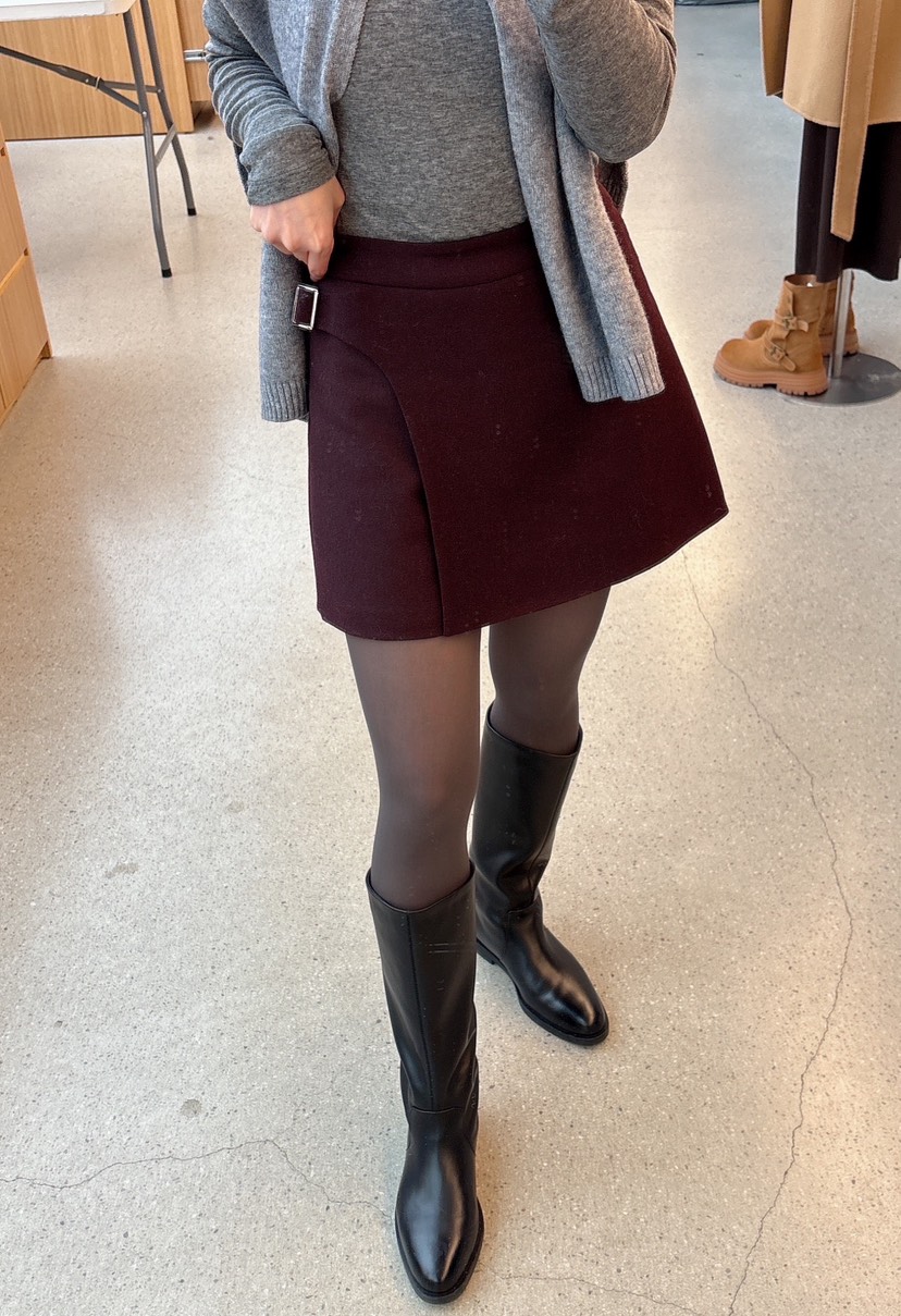 JUJU東大門㊣直郵女士新品職業推薦時尚人氣熱賣休閑25秋冬裙褲JUJU裙褲