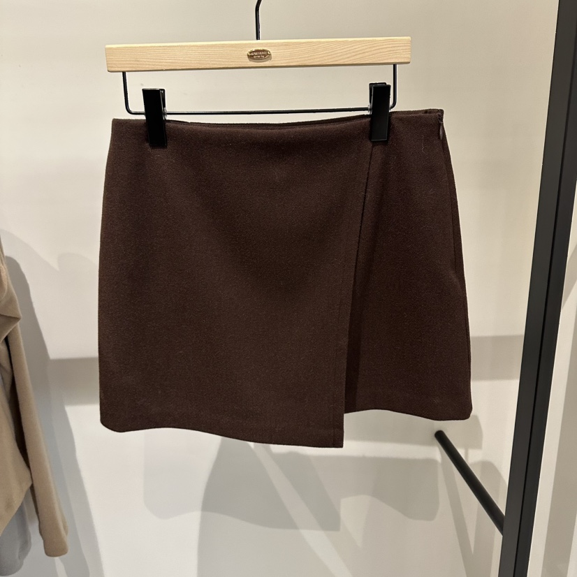 aube nunt韓國直郵㊣女士新款熱賣25秋冬職業休閑推薦短裙aube nunt短裙圖色1