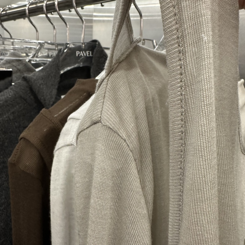 PAVEL韓國代購㊣女裝新品熱賣25秋冬長袖T恤假兩件羊毛柔軟絨PAVEL長袖T恤