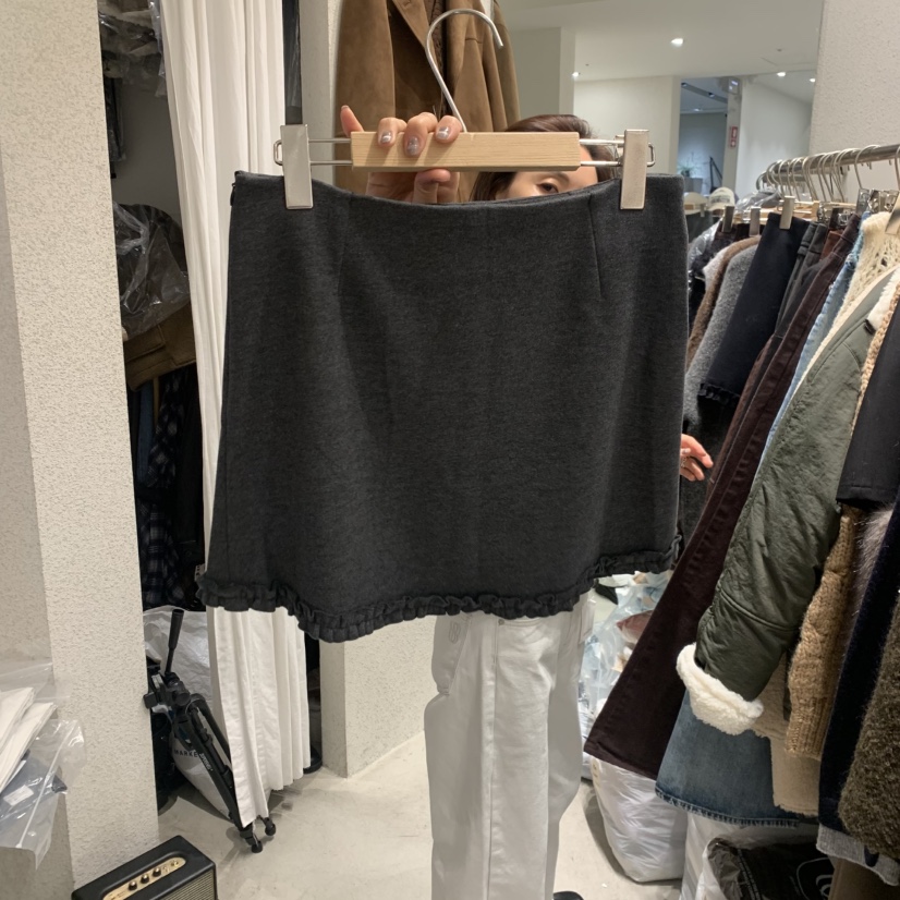 SSEMIENNE韓國直郵㊣女士新品推薦熱賣人氣時尚職業休閑短裙SSENIQUE短裙圖色2