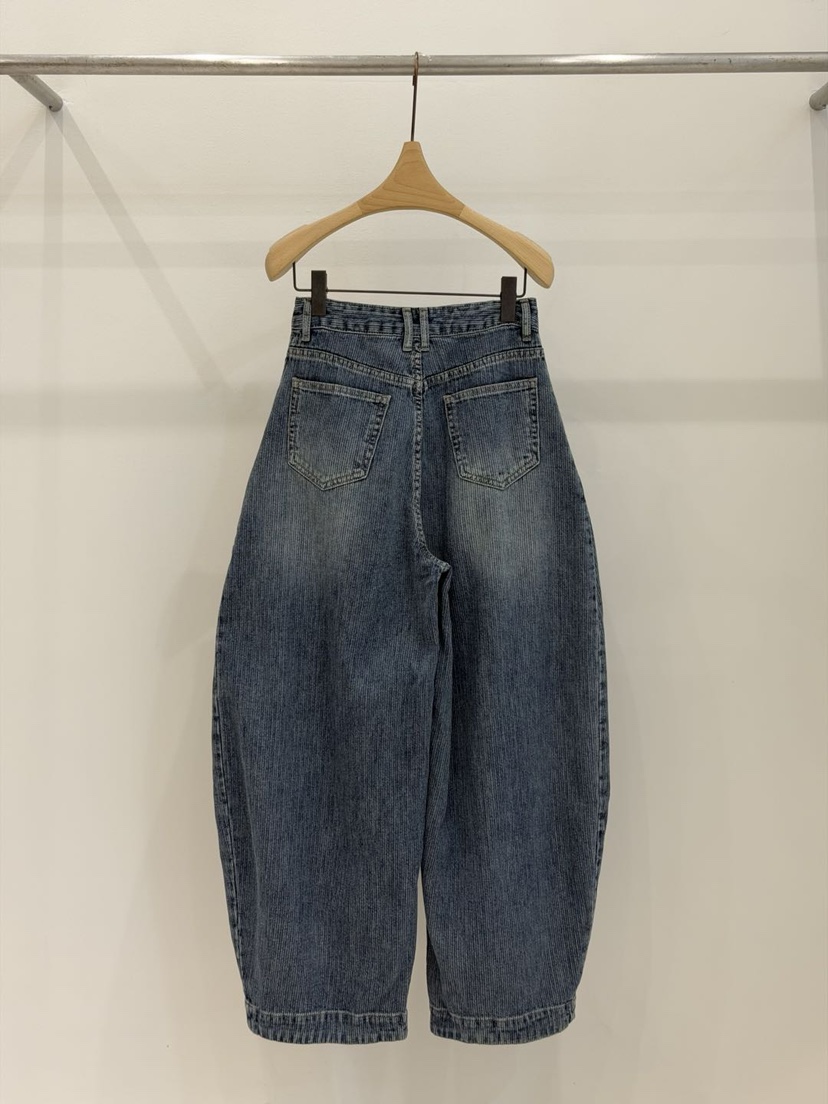 AUTUMN BEIGE-Q東大門㊣代購女裝新款休閑熱賣推薦牛仔褲A.b/AUTUMN BEIGE牛仔褲