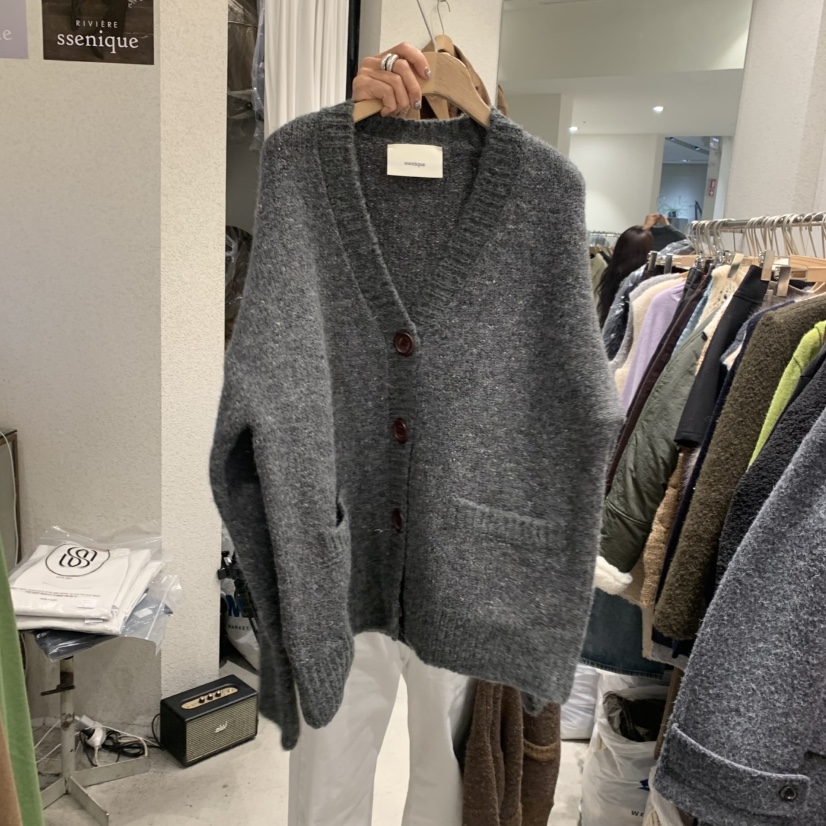 SSEMIENNE東大門㊣直郵女裝新品人氣25秋冬職業休閑毛衣羊毛衫SSENIQUE毛衣圖色2