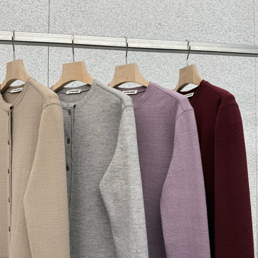 AT THE BAGEL東大門㊣代購女裝新品職業人氣休閑推薦針織衫AT THE BAGEL針織衫