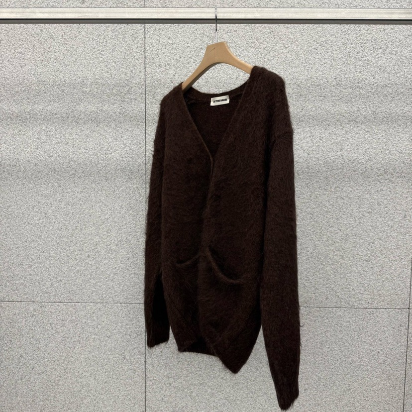 AT THE BAGEL東大門㊣實拍女裝新款時尚人氣推薦休閑針織衫AT THE BAGEL針織衫圖色3棕色