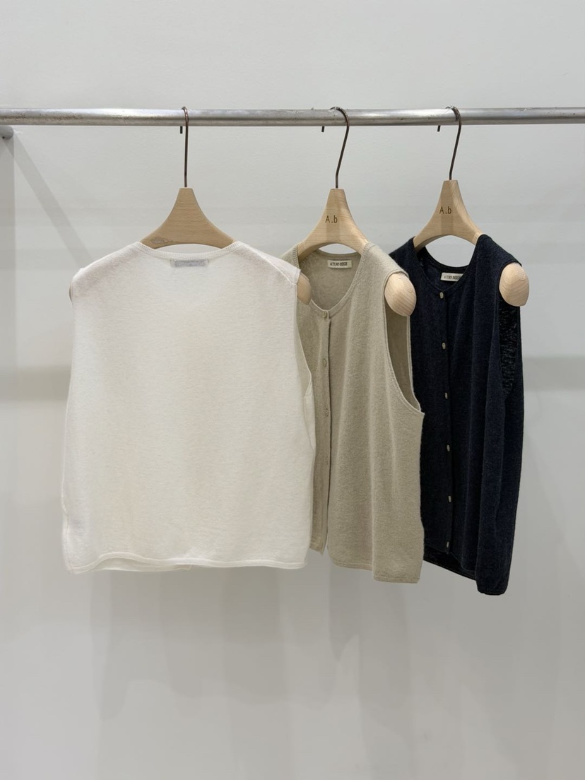 AUTUMN BEIGE-Q東大門㊣代購女裝新品25秋冬休閑馬甲羊毛A.b/AUTUMN BEIGE馬甲