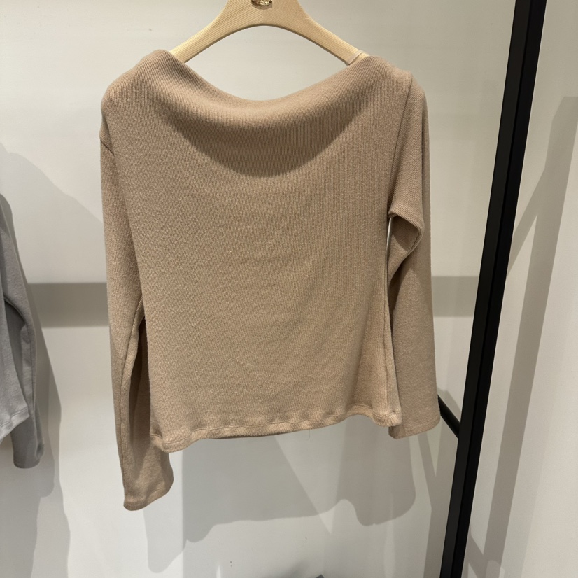 aube nunt韓國代購㊣女士新品休閑時尚熱賣人氣25秋冬長袖T恤aube nunt長袖T恤圖色3