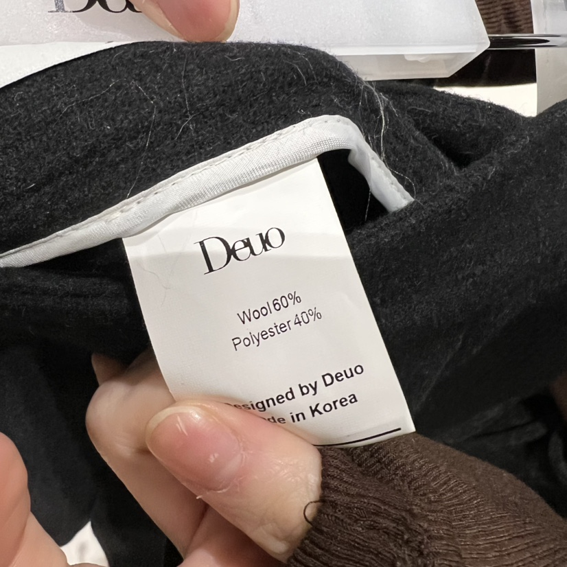 DEUO東大門㊣實拍女裝新款推薦時尚熱賣職業人氣休閑25秋冬短褲DEUO短褲