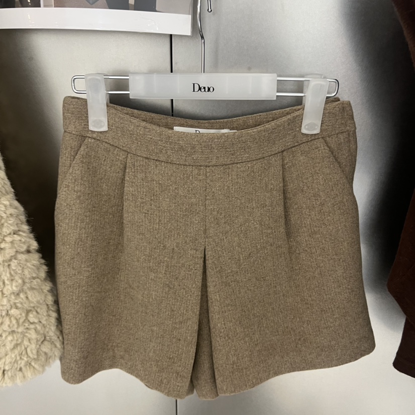 DEUO東大門㊣實拍女裝新款推薦時尚熱賣職業人氣休閑25秋冬短褲DEUO短褲圖色1