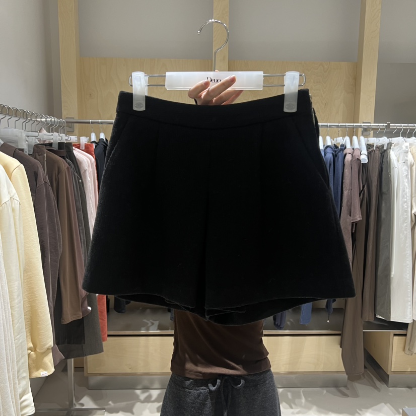 DEUO東大門㊣實拍女裝新款推薦時尚熱賣職業人氣休閑25秋冬短褲DEUO短褲圖色2