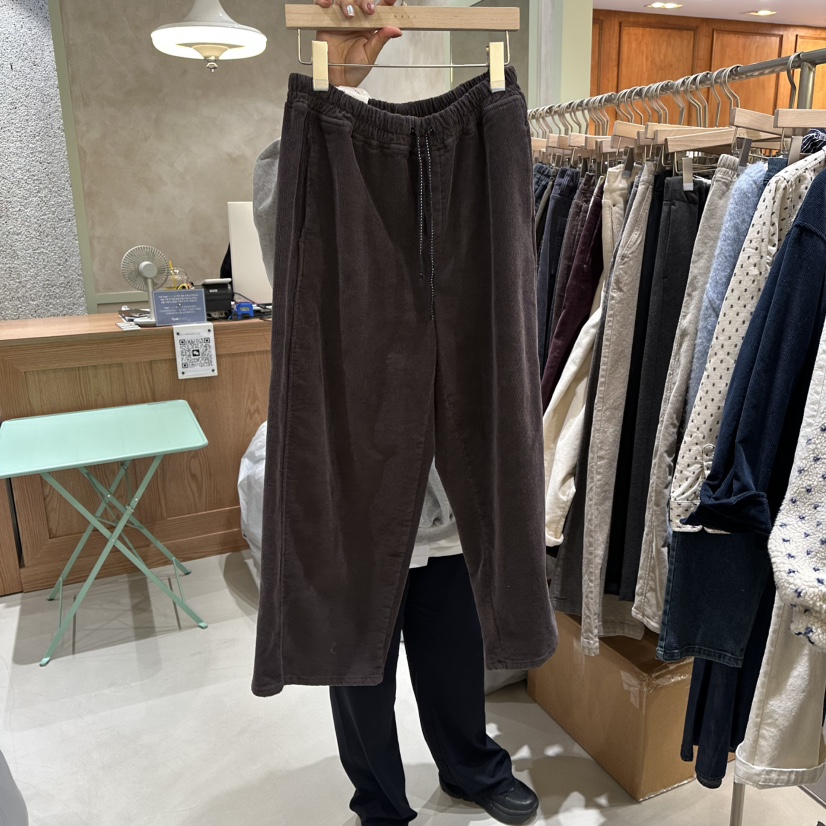 DELI JENNY韓國直郵㊣女士新品職業25秋冬時尚熱賣休閑褲加絨DELI JENNY休閑褲圖色2