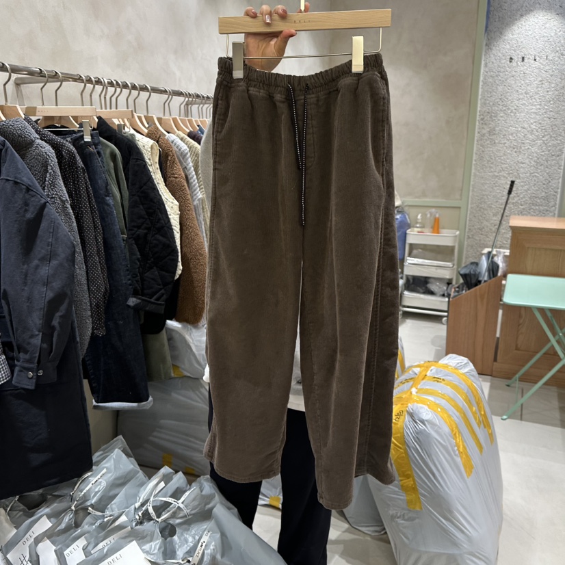 DELI JENNY韓國直郵㊣女士新品職業25秋冬時尚熱賣休閑褲加絨DELI JENNY休閑褲圖色3