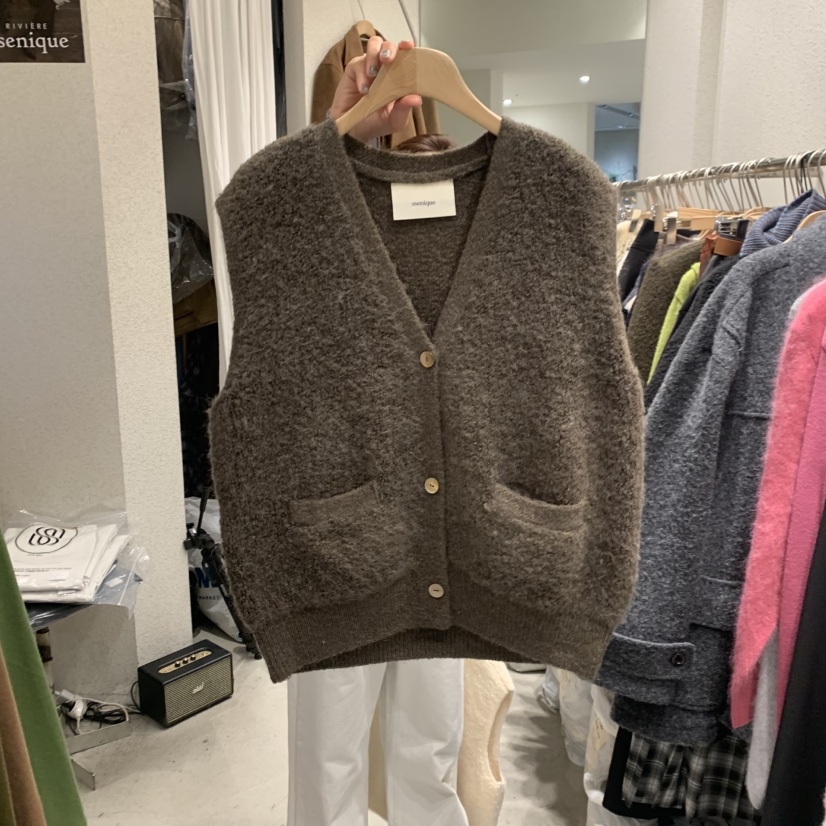 SSEMIENNE東大門㊣直郵女裝新品時尚人氣熱賣休閑職業推薦馬甲SSENIQUE馬甲圖色2