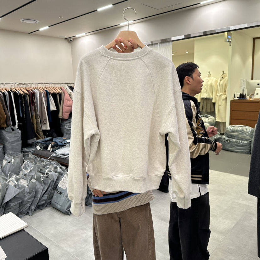 URBANSTORY/REMAKING東大門㊣代購女裝新品25秋冬衛衣加絨Remaking/URBANSTORY衛衣