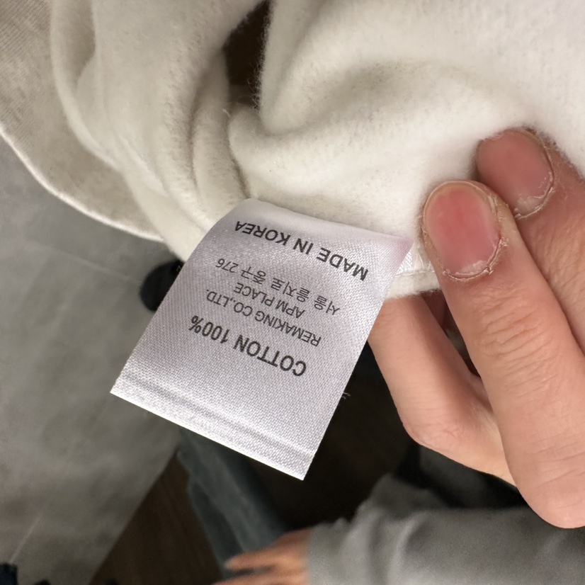 URBANSTORY/REMAKING東大門㊣代購女裝新品25秋冬衛衣加絨Remaking/URBANSTORY衛衣