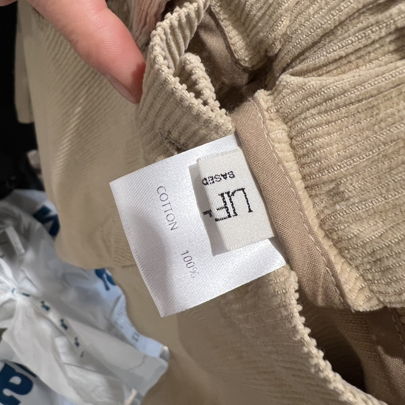 LIFFEY東大門㊣代購女裝新款時尚職業人氣熱賣25秋冬短褲燈芯絨LIFFEY短褲