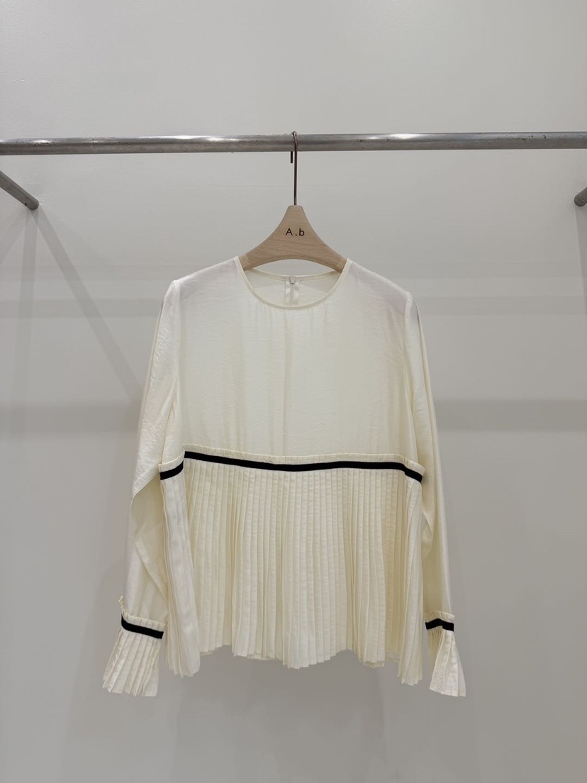 AUTUMN BEIGE-Q韓國代購㊣女士新品職業休閑推薦襯衫蕾絲衫A.b/AUTUMN BEIGE襯衫/蕾絲衫圖色1