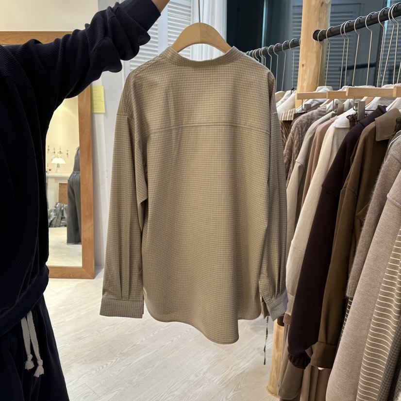 COPINER東大門㊣直郵女士新品推薦休閑職業時尚25秋冬襯衫蕾絲衫COPINER襯衫/蕾絲衫