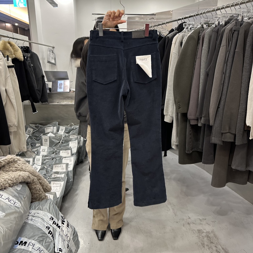 PAVEL韓國直郵㊣女士新品熱賣人氣職業時尚休閑25秋冬休閑褲PAVEL休閑褲