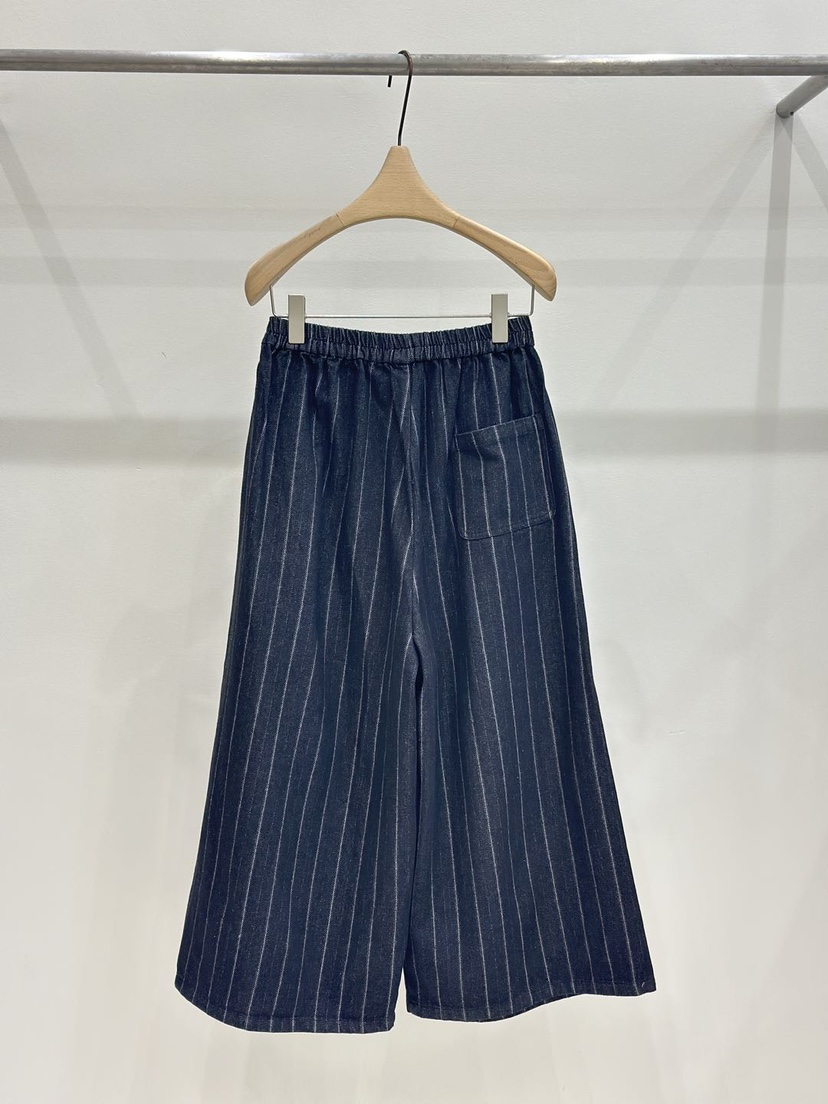 AUTUMN BEIGE-Q東大門㊣代購女士新款職業休閑休閑褲條紋A.b/AUTUMN BEIGE休閑褲