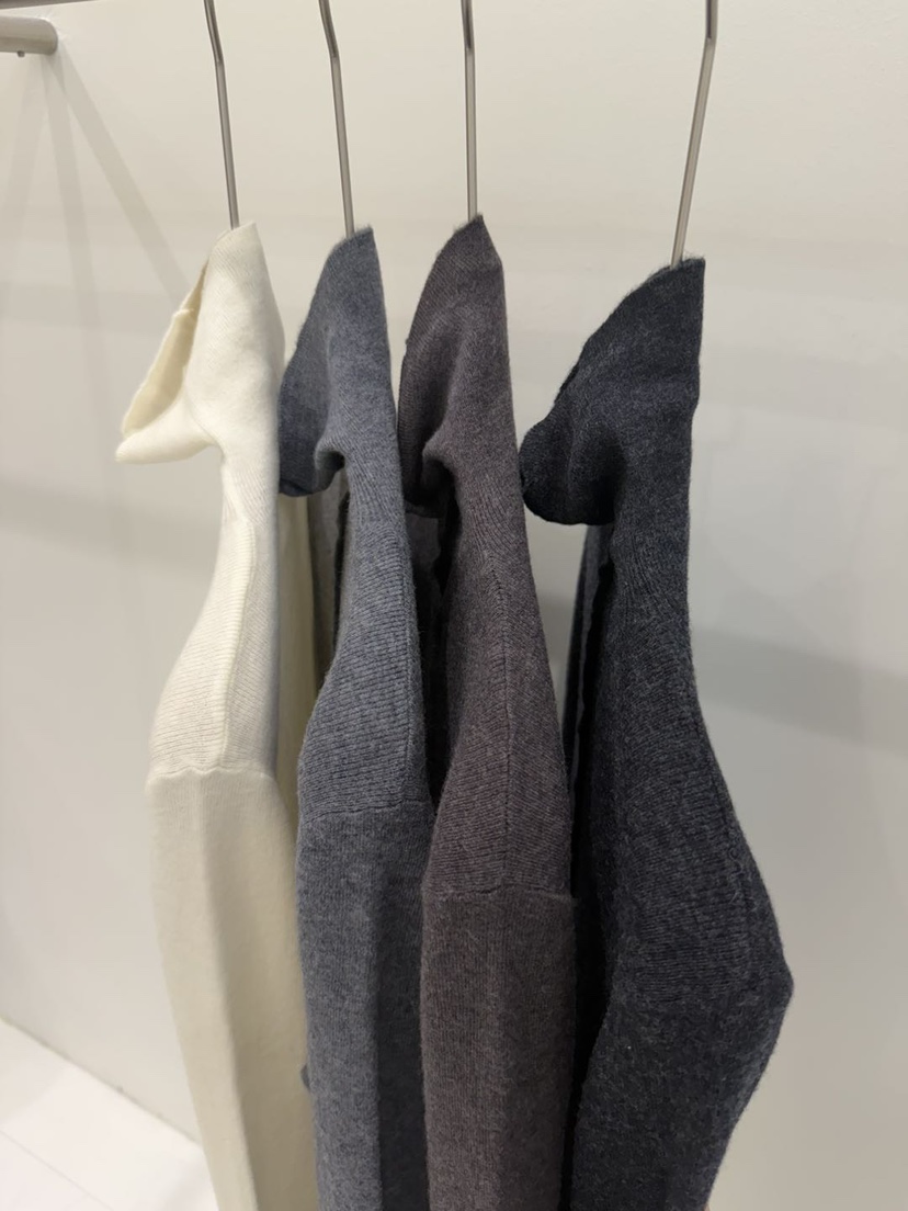 AUTUMN BEIGE-Q東大門㊣實拍女士新款時尚針織衫開衫紐扣A.b/AUTUMN BEIGE針織衫