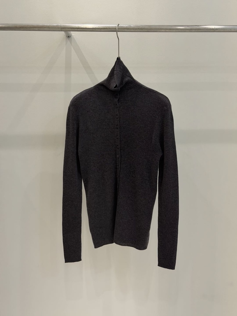 AUTUMN BEIGE-Q東大門㊣實拍女士新款時尚針織衫開衫紐扣A.b/AUTUMN BEIGE針織衫圖色2