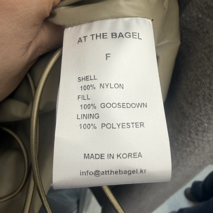 AT THE BAGEL韓國直郵㊣女士新款25秋冬人氣熱賣時尚馬甲AT THE BAGEL馬甲