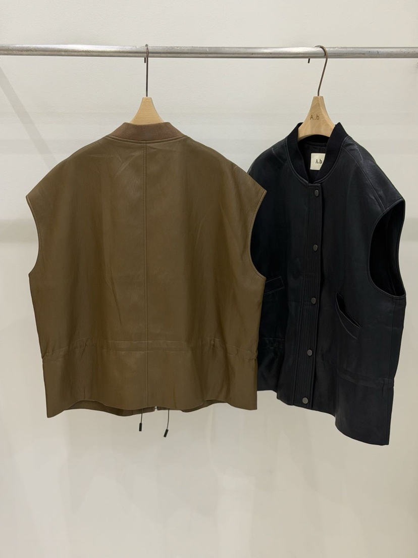 AUTUMN BEIGE-Q韓國代購㊣女裝新品25秋冬推薦休閑熱賣馬甲A.b/AUTUMN BEIGE馬甲