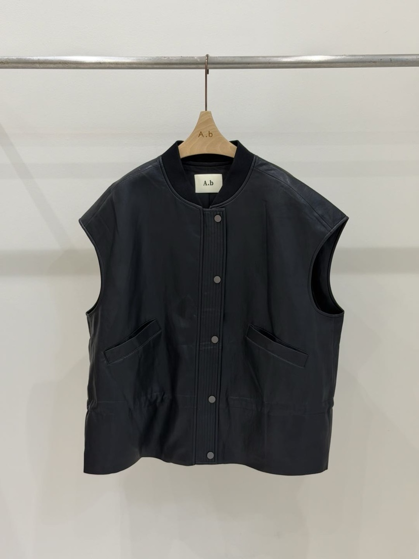 AUTUMN BEIGE-Q韓國代購㊣女裝新品25秋冬推薦休閑熱賣馬甲A.b/AUTUMN BEIGE馬甲圖色2